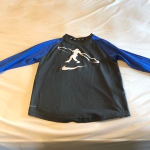 Boys Baseball Nike Dri-fit shirt